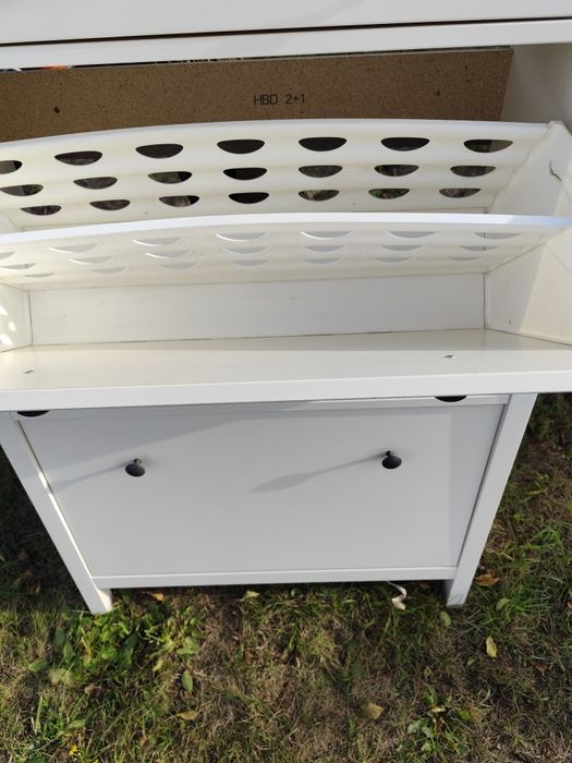 Szafka na buty Ikea Hemnes biała