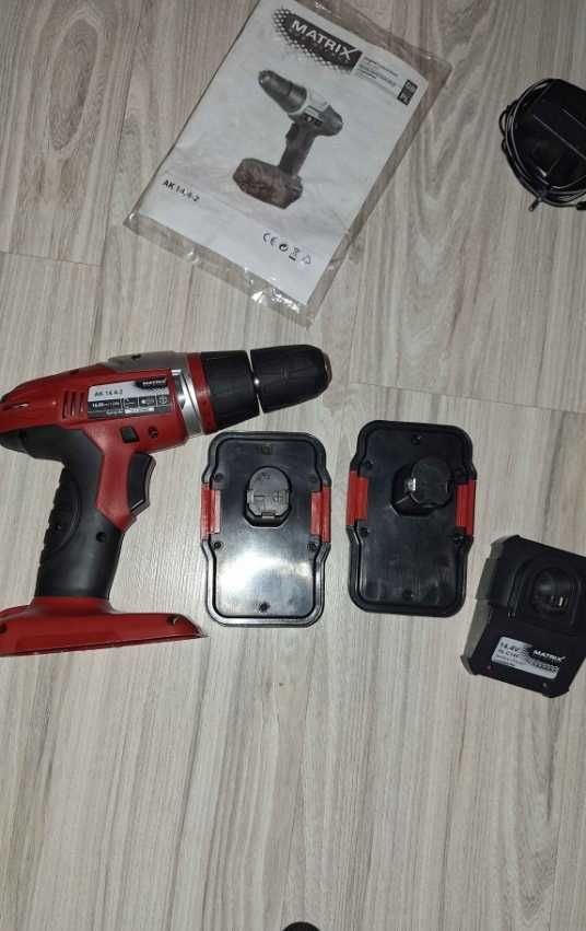 Wietarko-Wkrętarka Akumulatorowa Matrix AK 14,4 Li Nowa