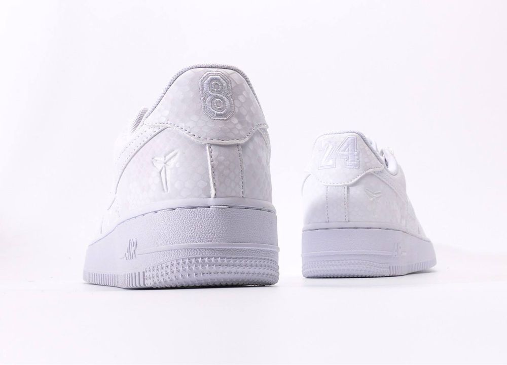 Kobe Bryant x Nike Air Force 1 Low 'Forever White 8/24'