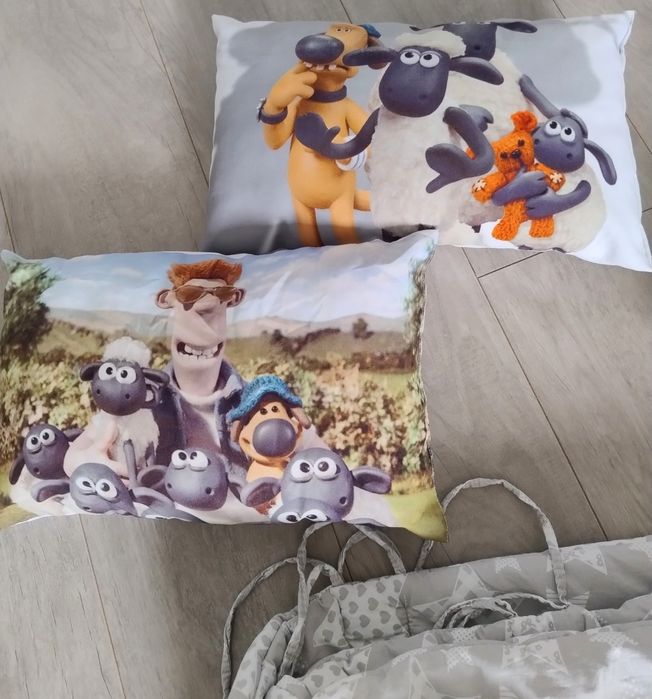Baranek Shaun poduszki maskotka ochraniacz Ikea poduszka minionek