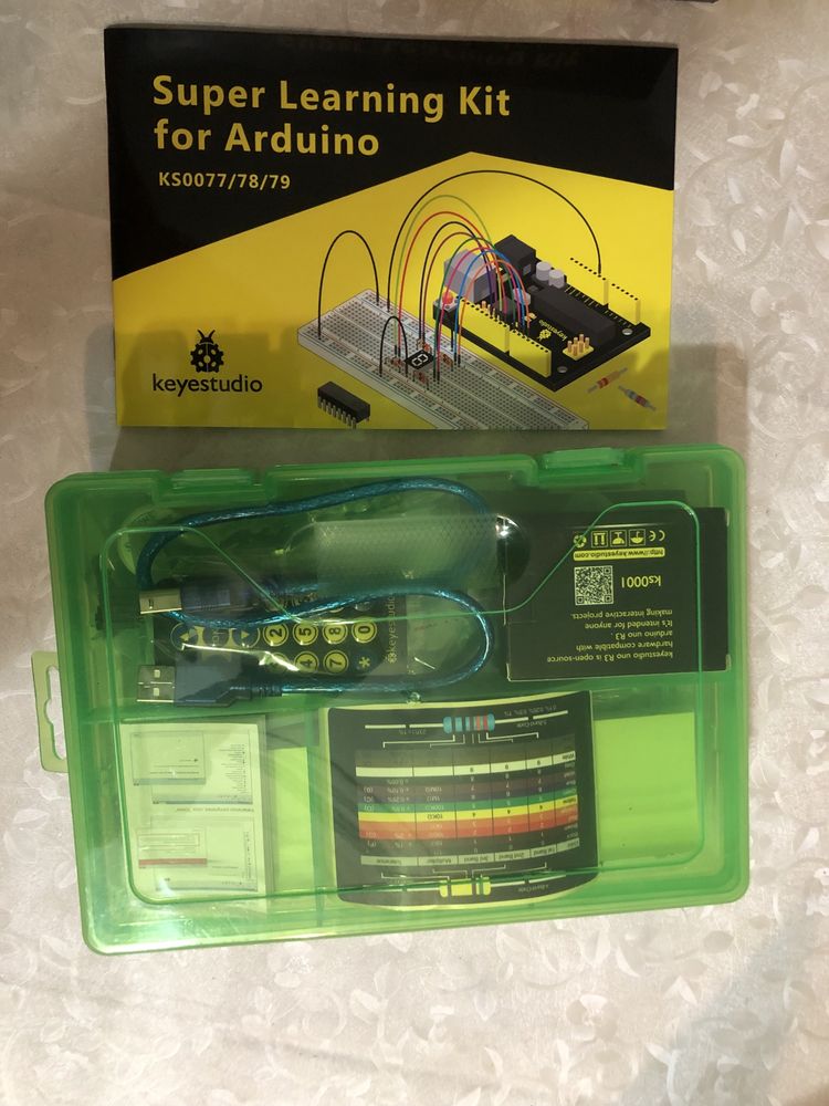 Набір Super Learning kit for arduino + посібник на 32 проекти