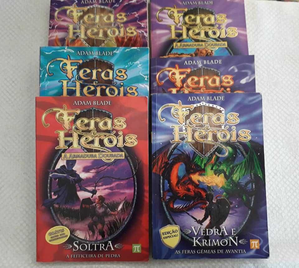 Livros de fantasia- vários titulos