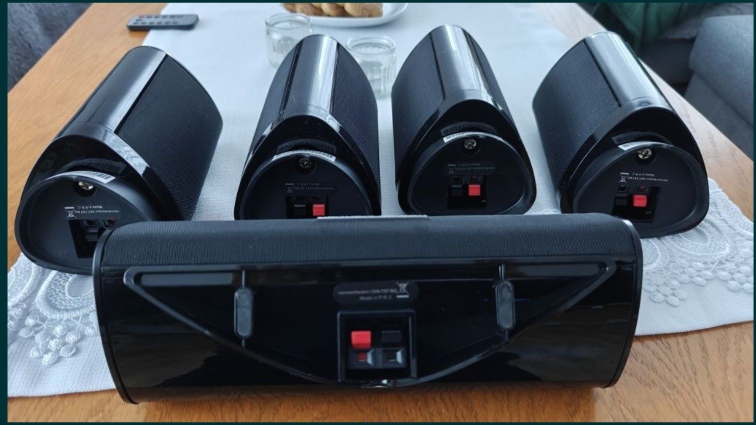 Głośniki Harman Kardon HS7BQ 5 szt. kino domowe