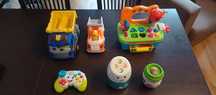 Zestaw zabawek Fisher-Price i inne
