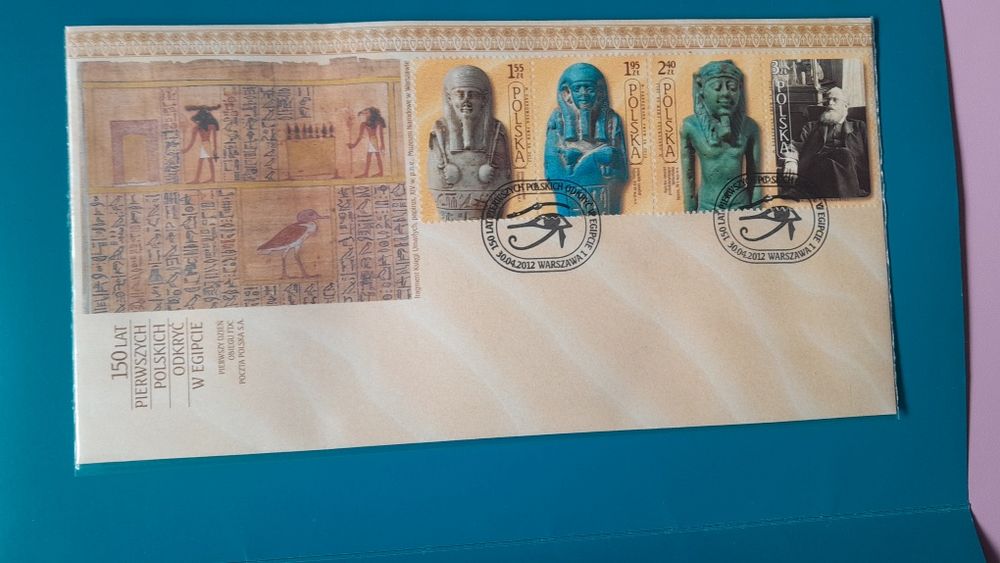 Kolekcja znaczków poczt. 150 lat 2012 r.