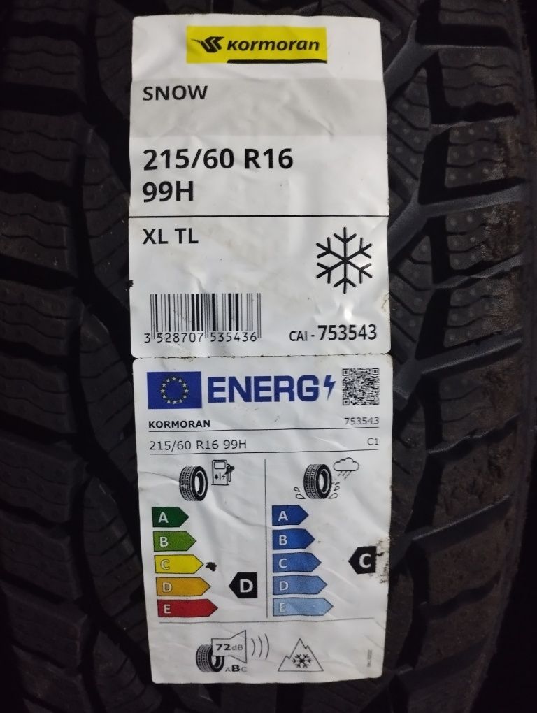 Шини зимові Kormoran Snow 215/60 R16 99H XL