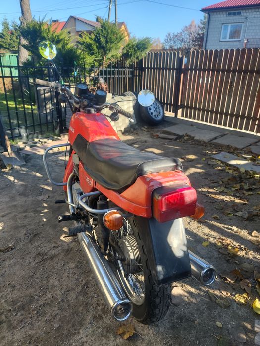 Jawa 350 TS model 638 jak Java delux 634 czy CZ 350 czerwona 632