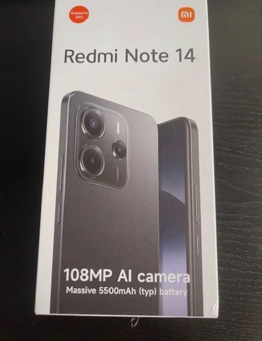 Xiaomi Redmi Note 14 Midnight Black 6/128GB SELADO