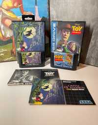 Disney Zestaw / Toy Story / Castle Of Illusion - Sega Mega Drive