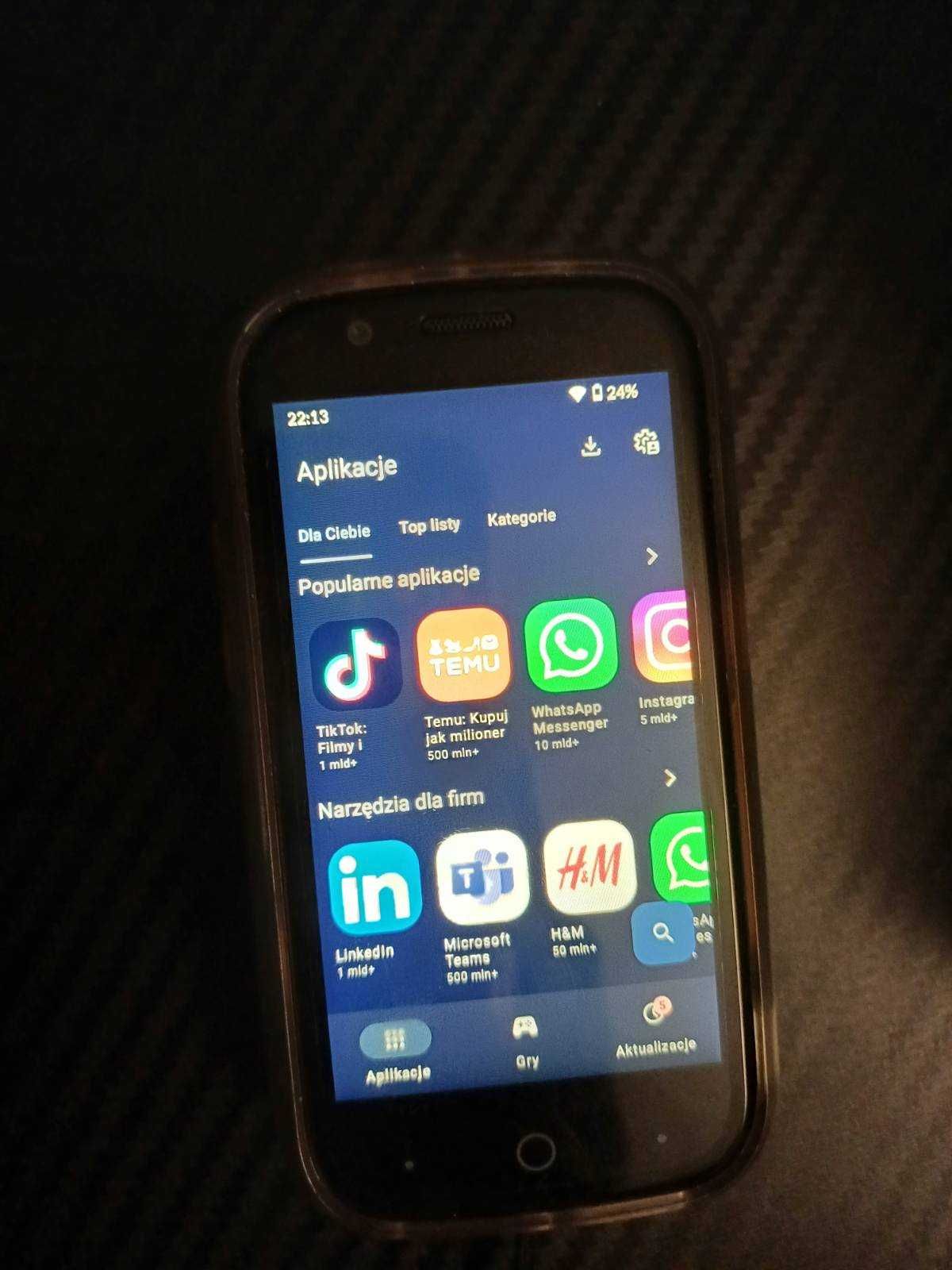 Jelly Star - najmniejszy smartfon z androidem 8GB RAM / 256 GB ROM