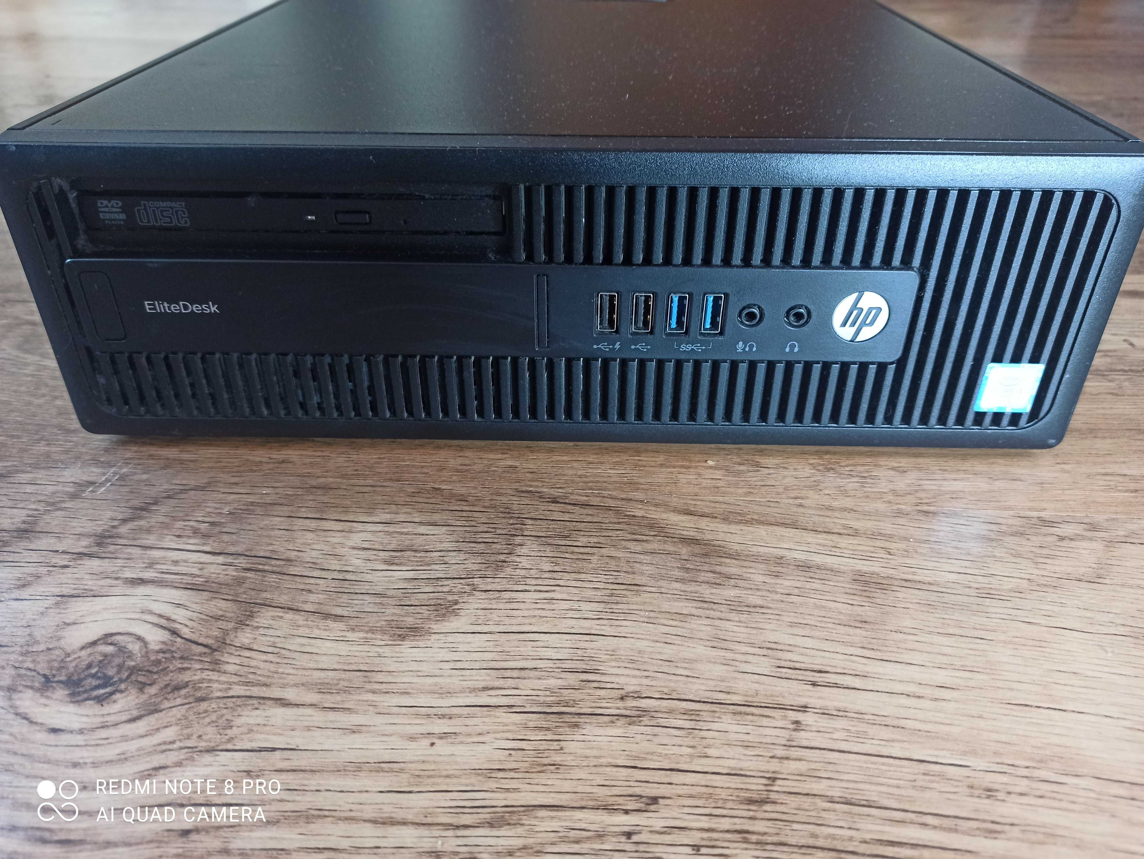 Komputer HP 800 G2 i5-6600  16GB DDR4 240GB SSD+ 500GB HDD