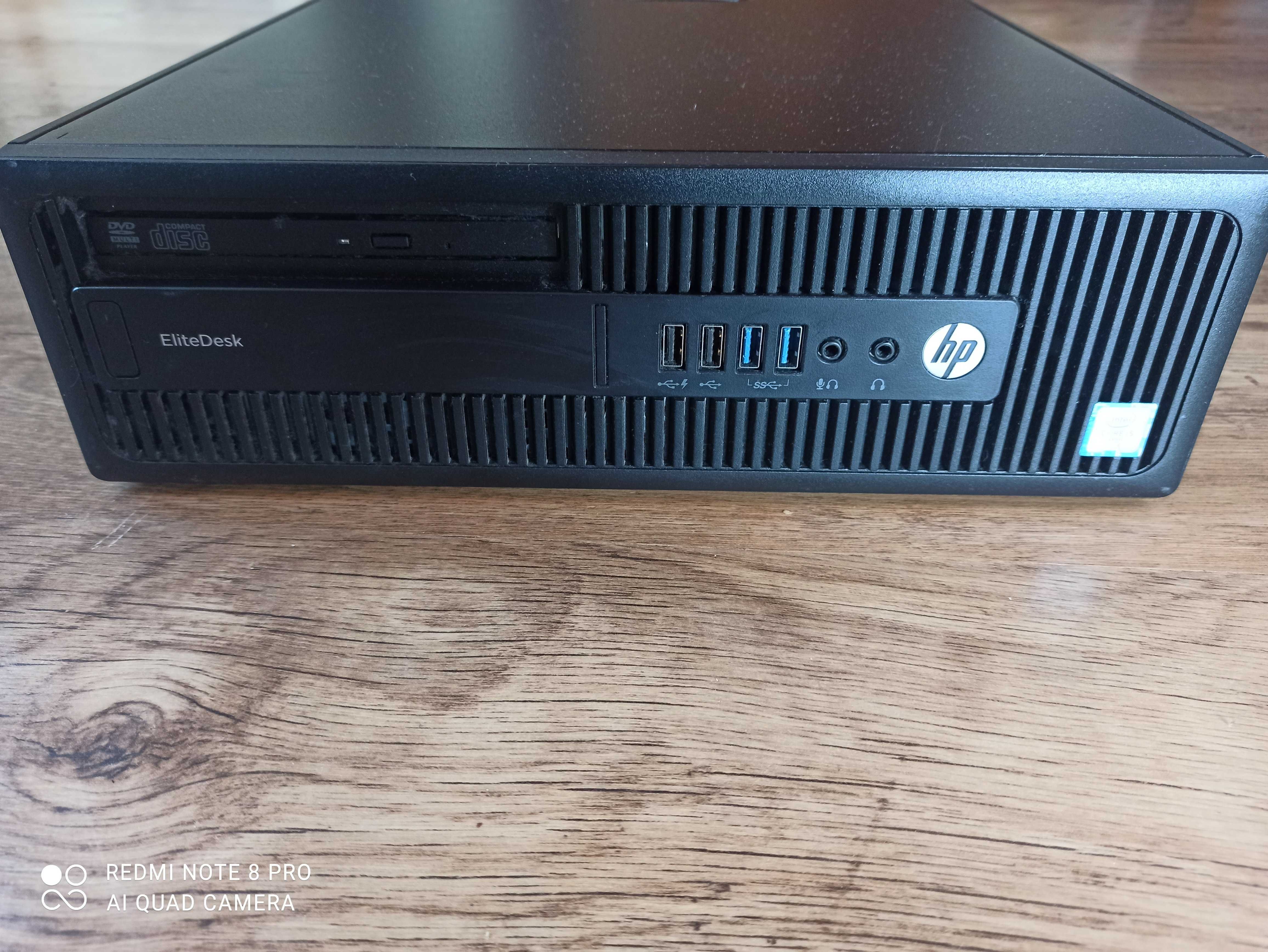 Komputer HP 800 G2 i5-6600 8GB DDR4 240GB SSD+ 500GB HDD