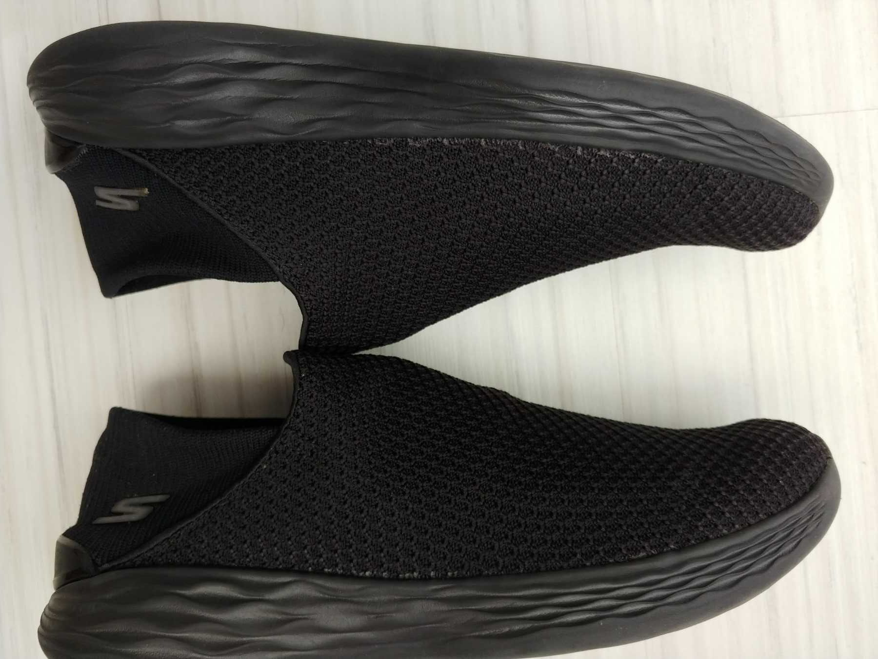 Сліпони\мокасіни жіночі б\в Skechers YOU чорні, розмір US9_EUR39_26cm