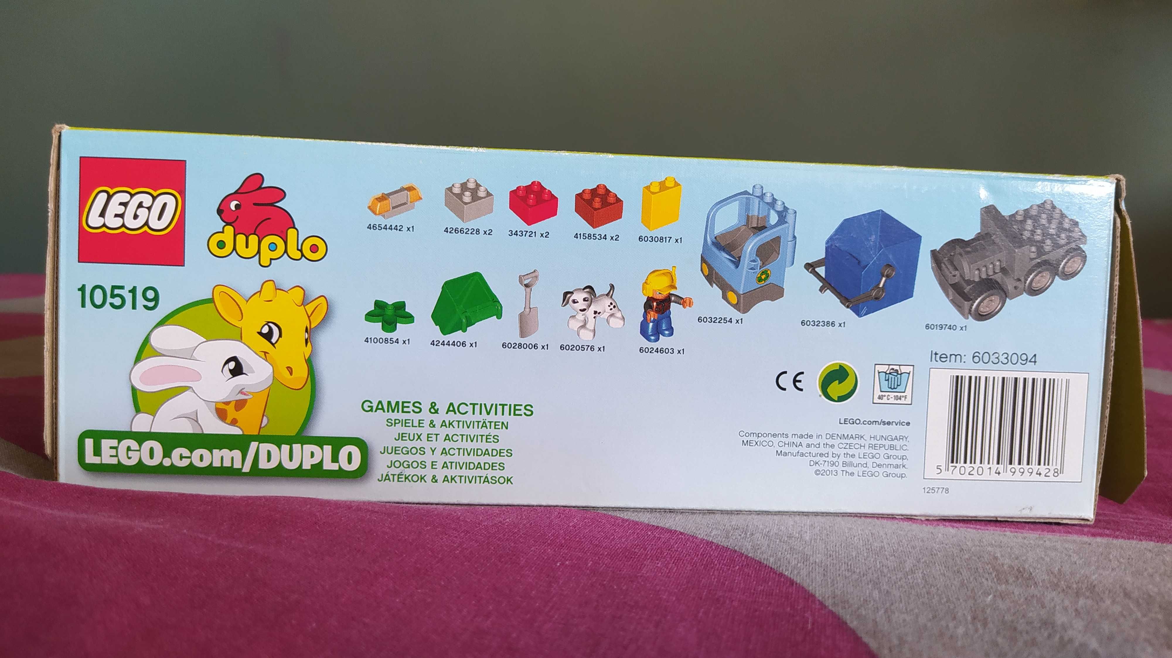 Camião do Lixo Lego Duplo 10519