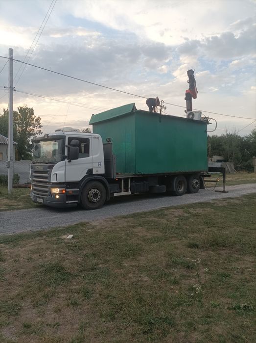 Кран манипулятор 12м, до14т