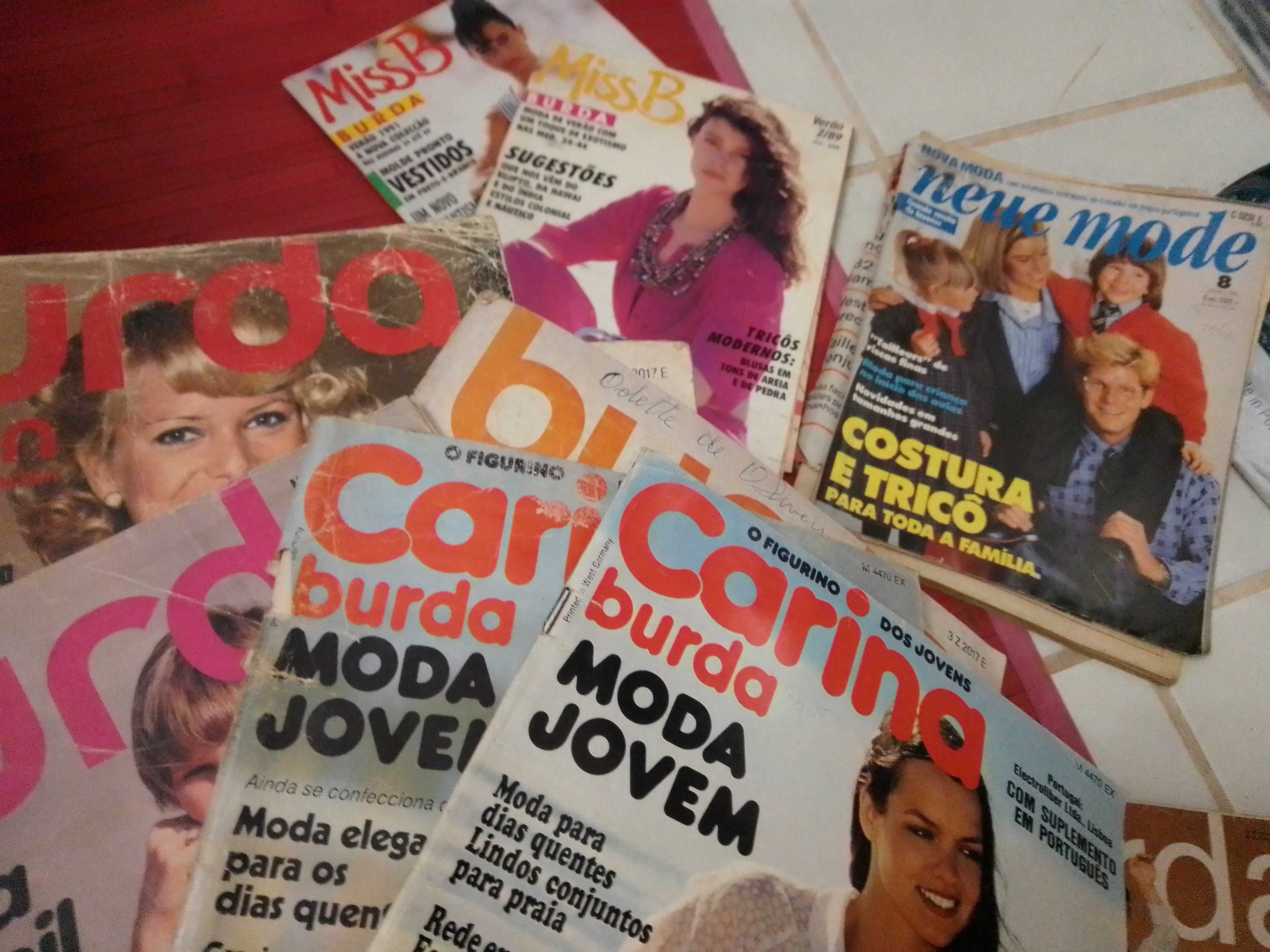 Revistas Moda antigas