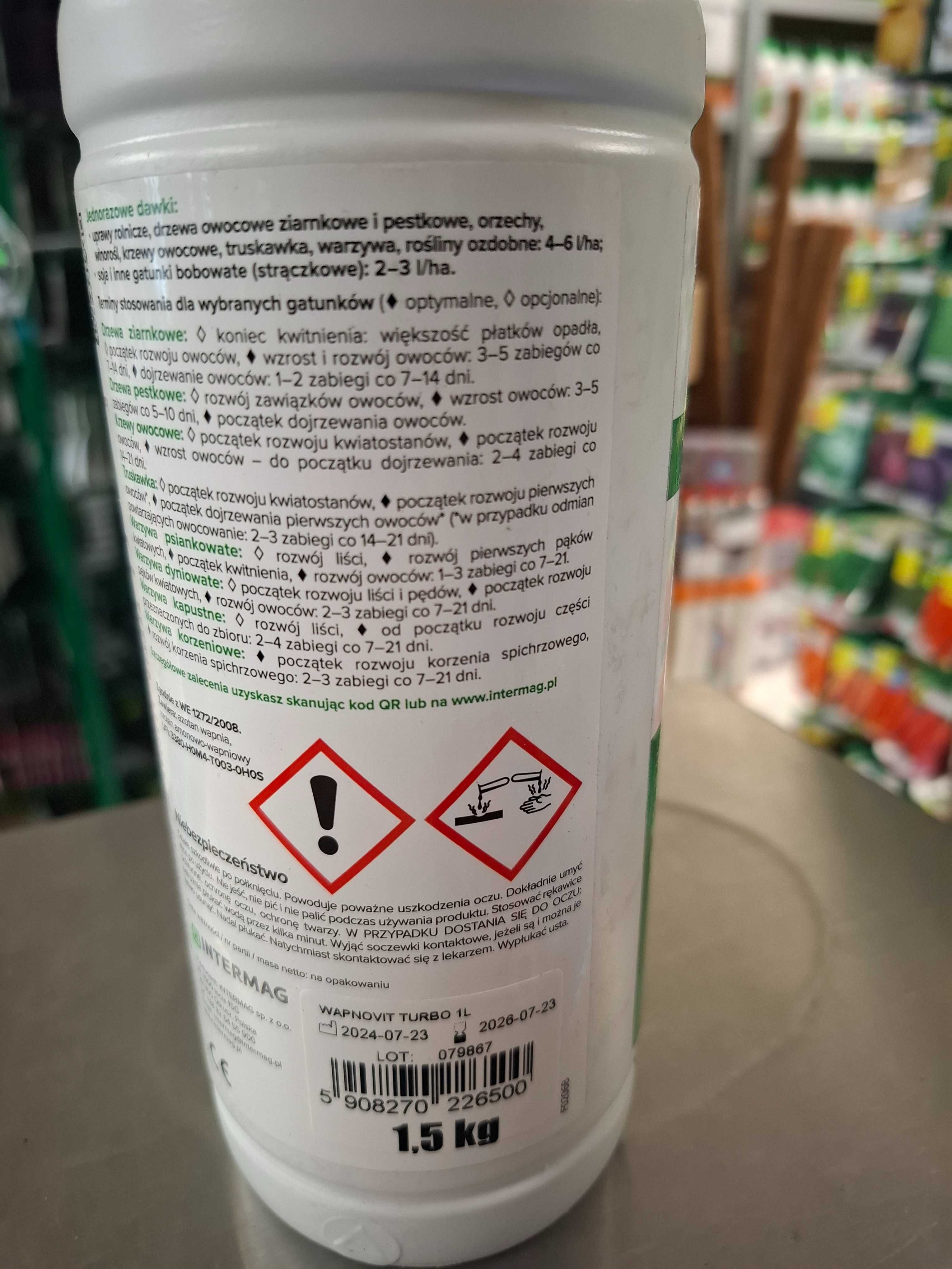 Wapnovit turbo 1l INTERMAG