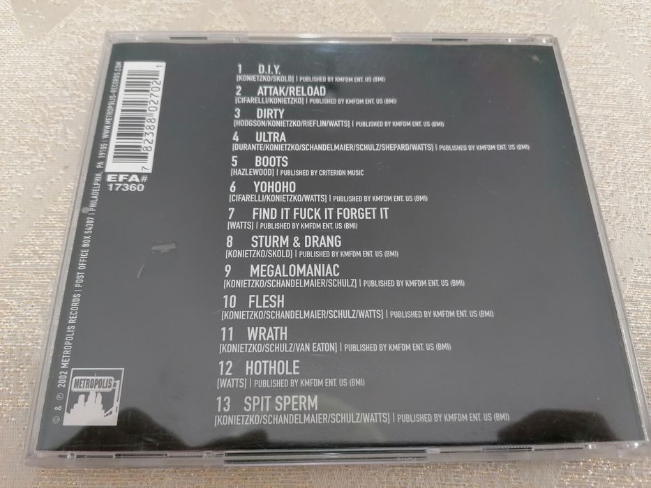 KMFDM - Sturm and Drang Tour 2002 (CD)