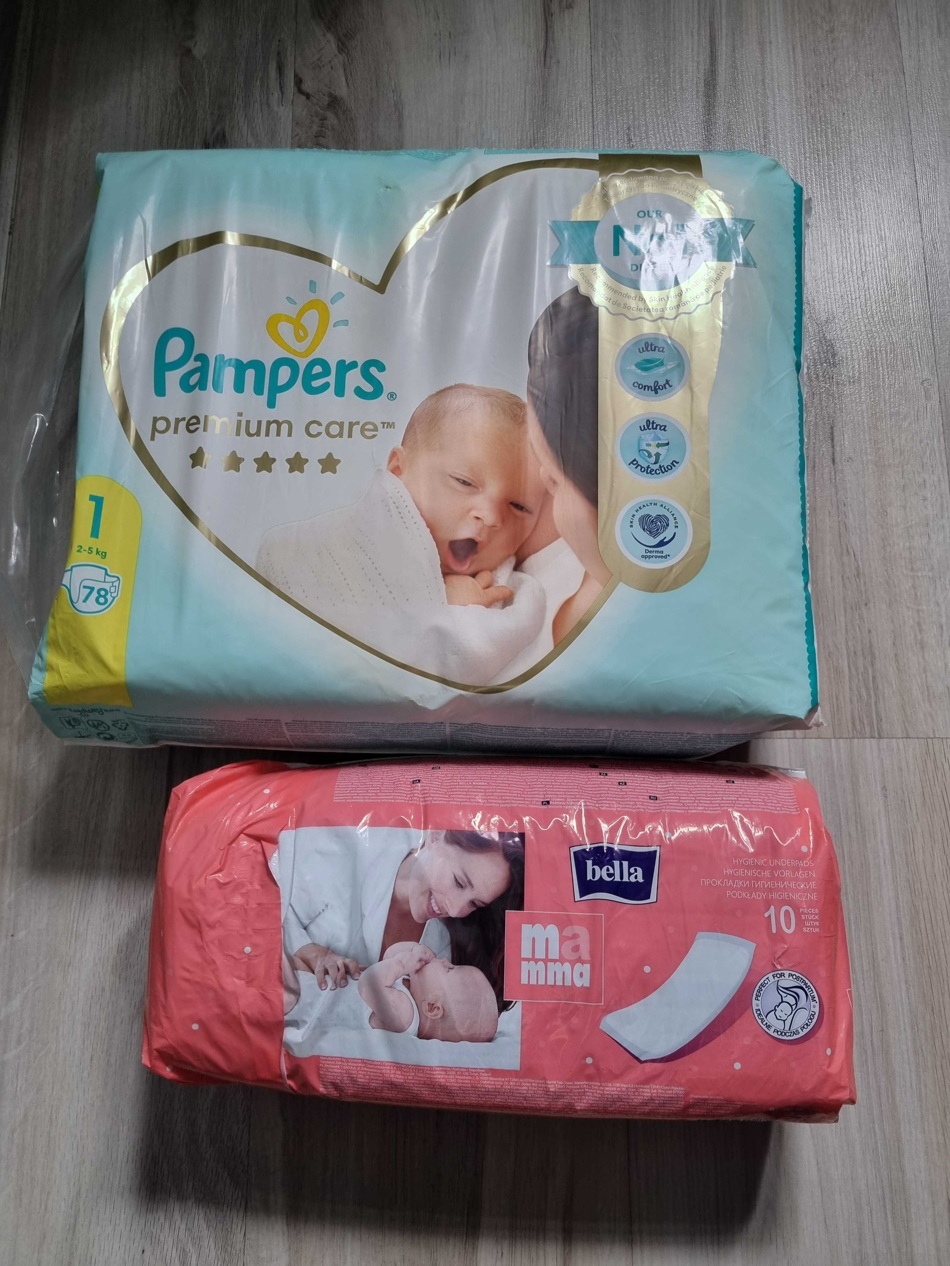 Pampers premium care 1, 78 szt