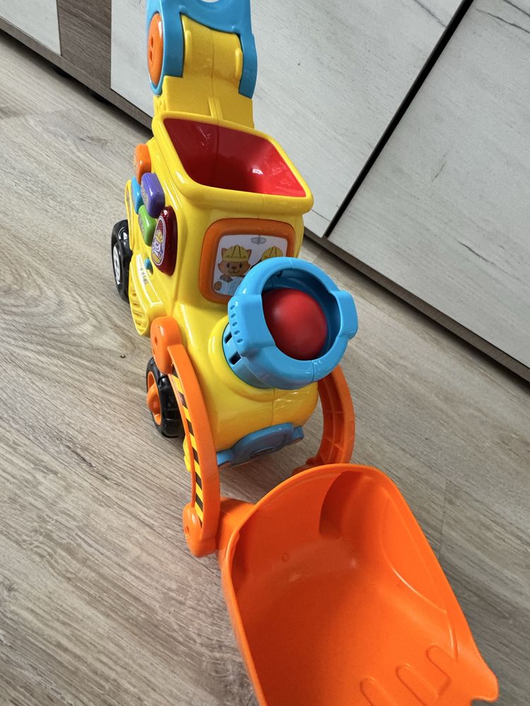 Каталка бульдозер Vtech Pop a Balls Push and Pop Bulldozer