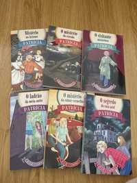 Livros da coleção Patrícia