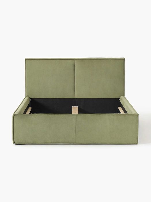 Łóżko tapicerowane ze sztruksu Dream (Westwing)