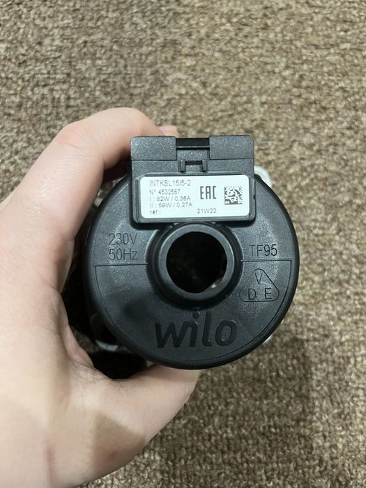 Голова статор циркуляціонного насоса Wilo