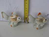 Рыбка золотая - статуэтки из фарфора