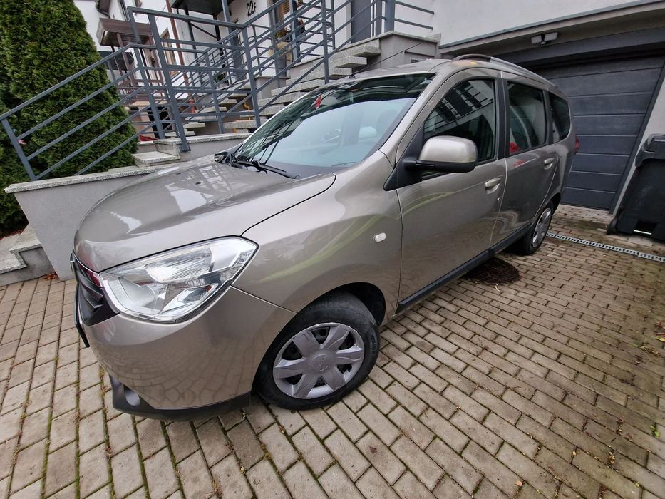 Dacia Lodgy 7miejsc, skóra, klimatyzacja, nawigacja, hak, webasto