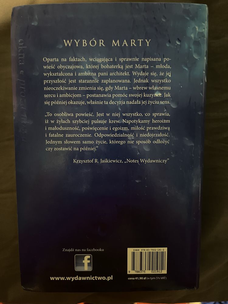 Wybór Marty Lidia Witek