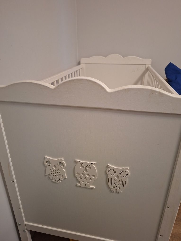 Łóżeczko niemowlęce 2 szt (bliźniaki)
