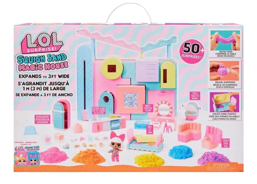 L.O.L Surprise Squish Sand - domek zabawkowy, dla dzieci, lol surprise