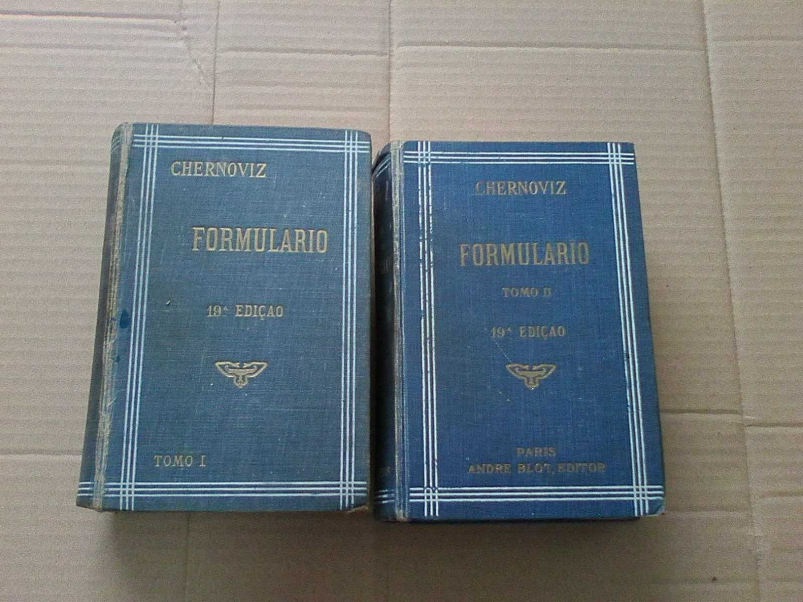 Formulário Chernoviz Tomo I e II