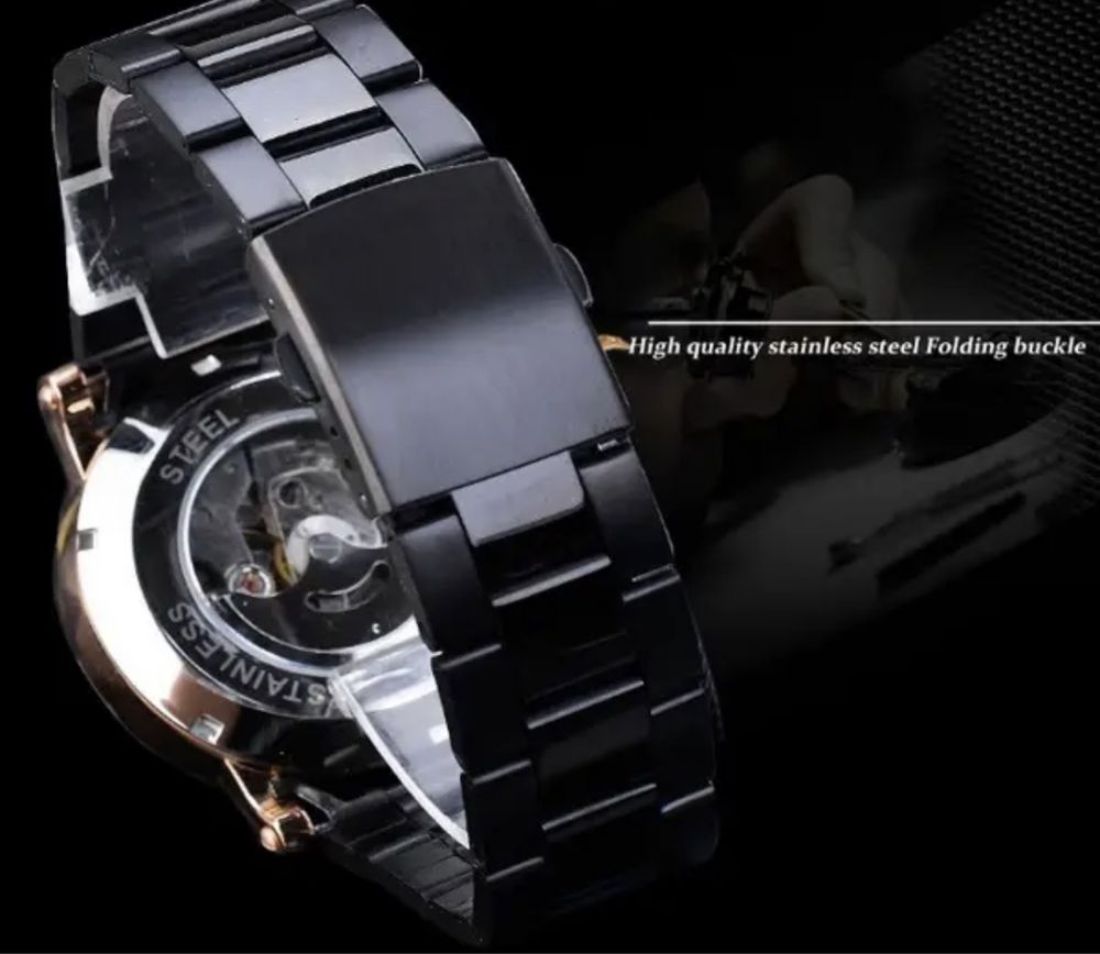 Чоловічий механічний годинник Forsining S899 часи оригинальные