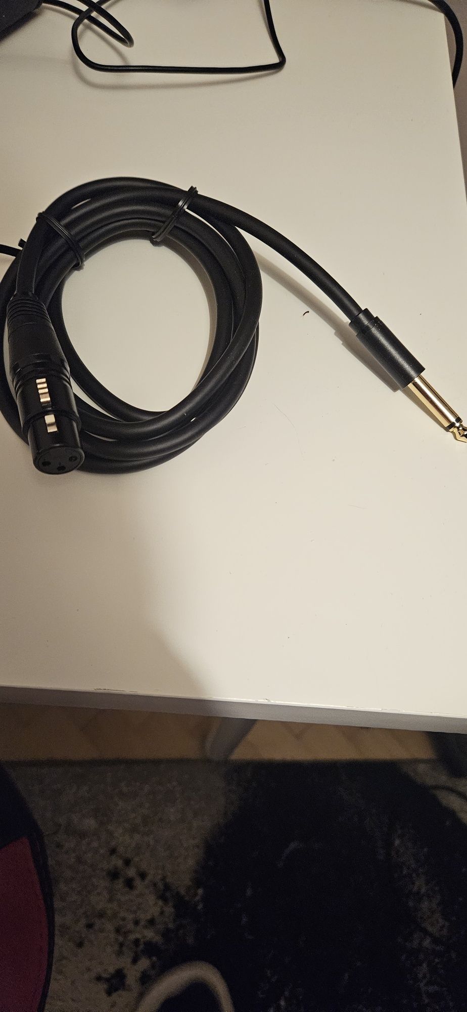Kabel mikronowy XLR x2