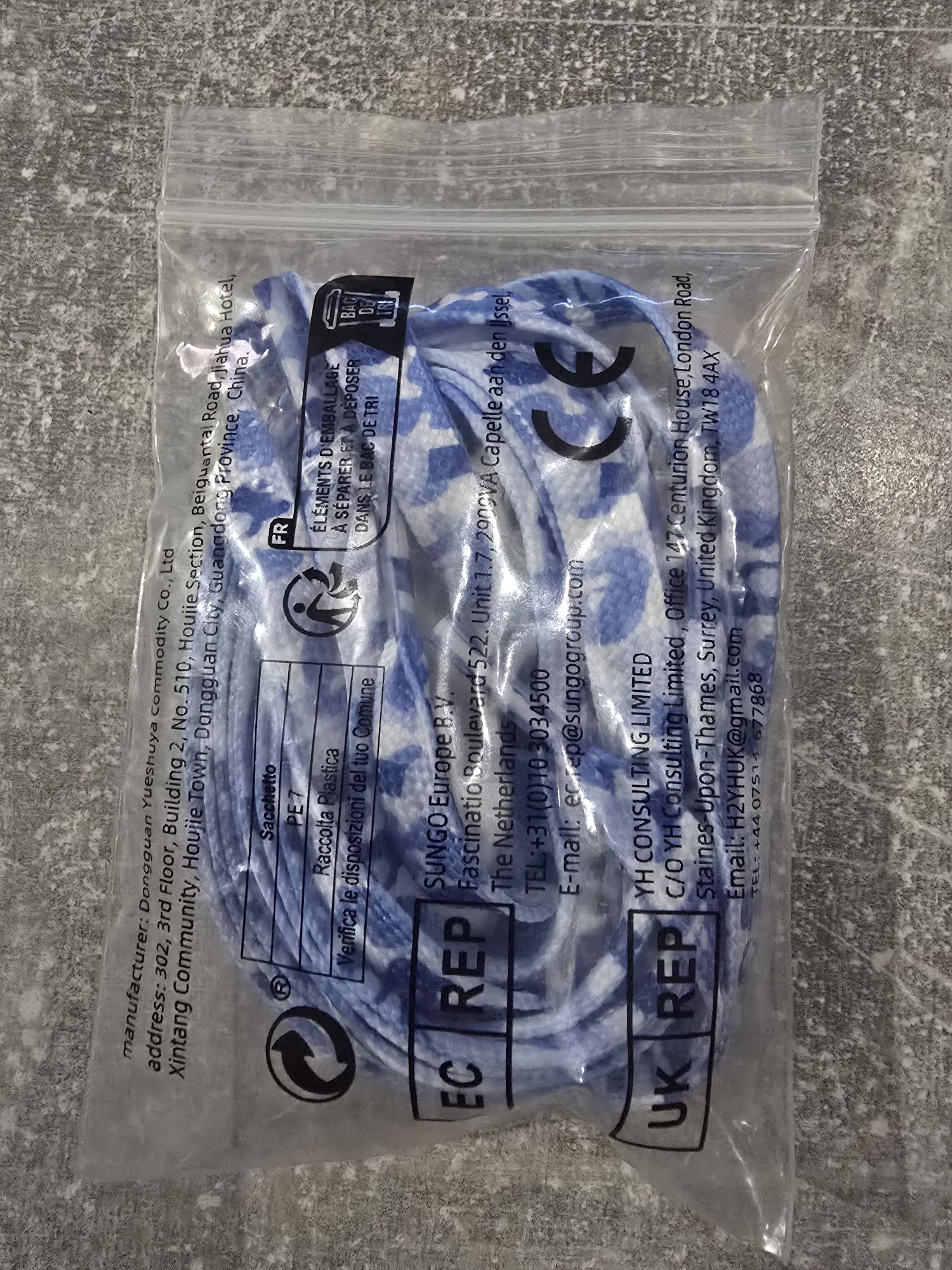 Sznurówki w stylu Bape, Vans, Off White, Supreme