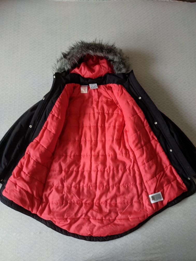 Куртка детская на девочку  зимяя adidas размер xs 40-42