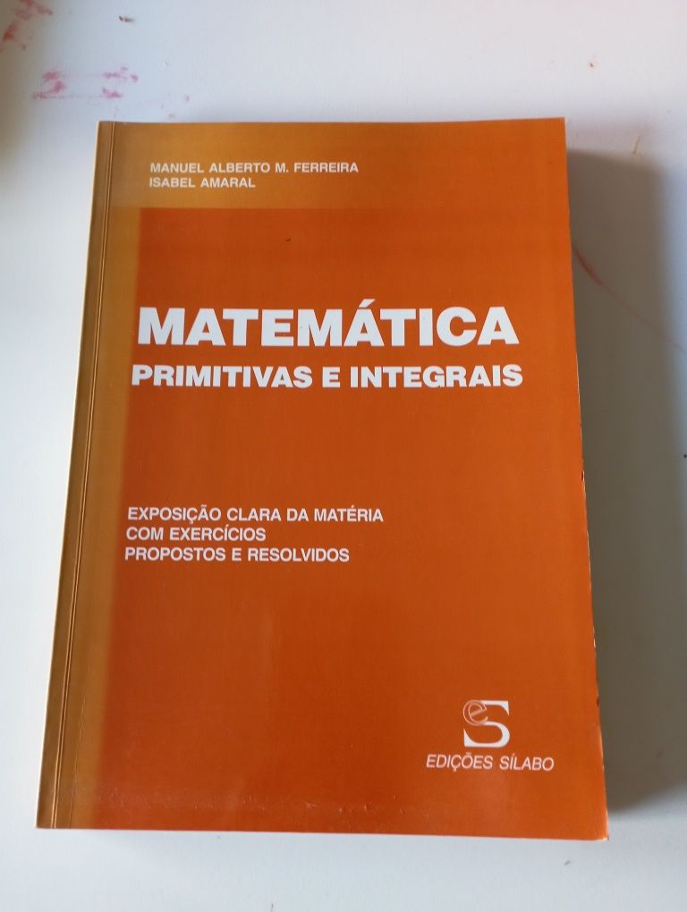 Matemática primitivas e integrais