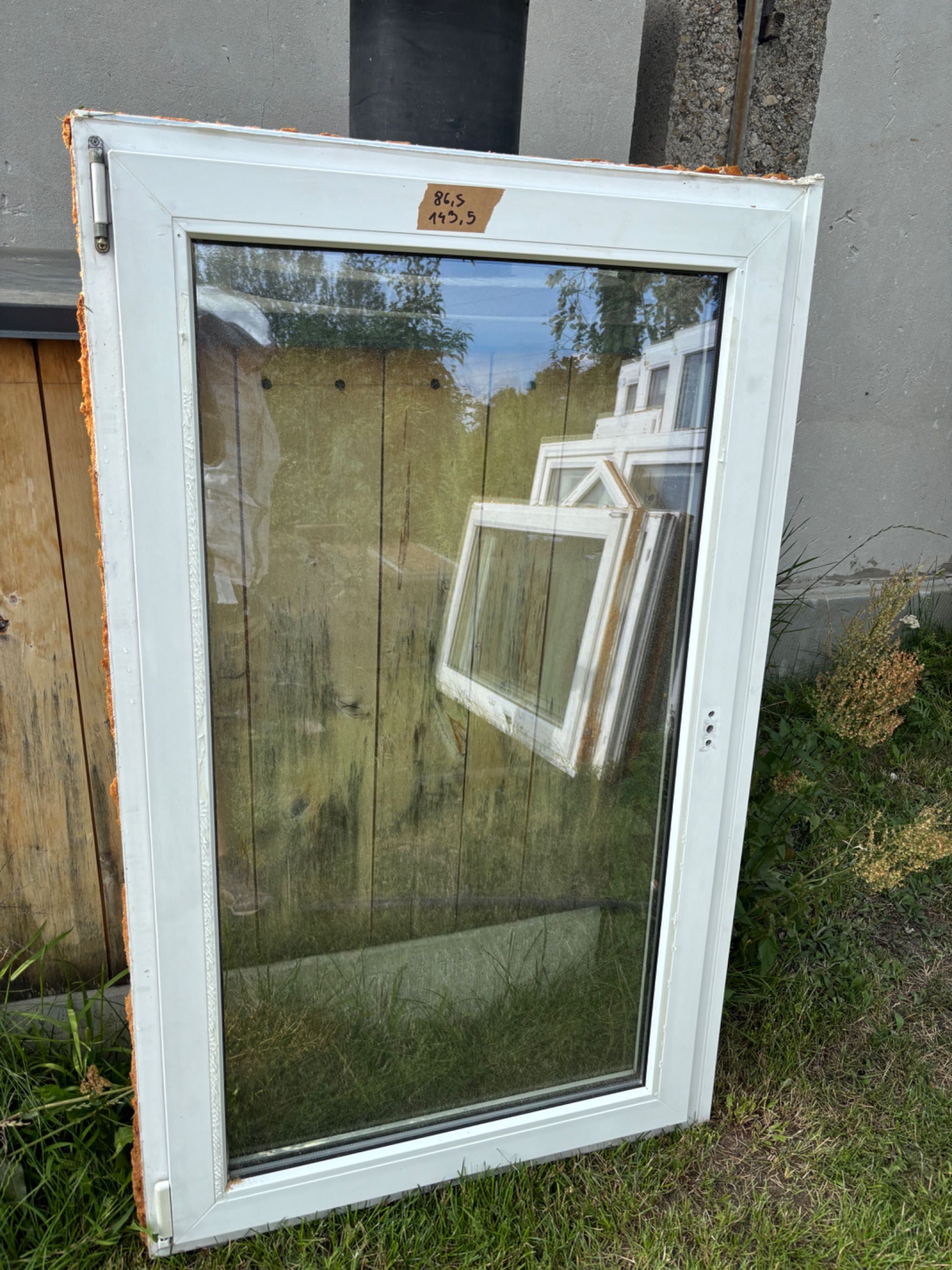 Okna z demontażu 86,5 x 143,5