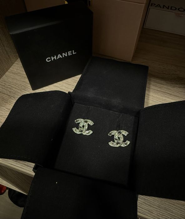 Сережки CHANEL оригінал