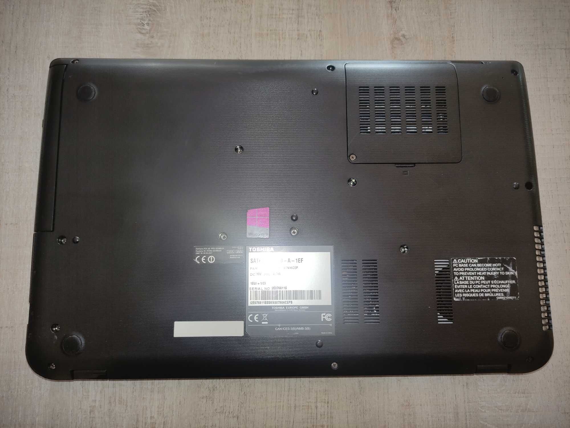 Toshiba L50-A  Intel i5-4200M 2.50Ghz | 6GB RAM | 500GB HDD | LCD 15.6