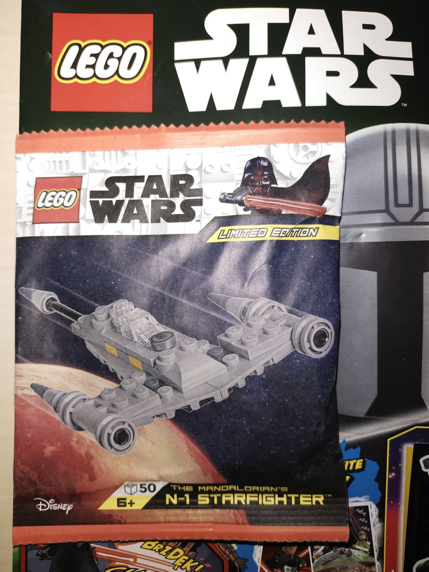 Nowe gazetki LEGO Star Wars  5 sztuk .