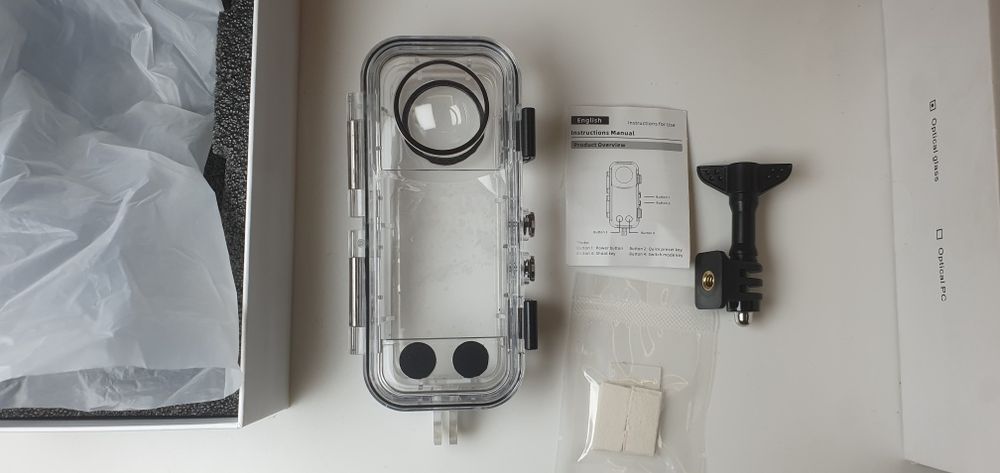 Wodoodporna obudowa do kamery sportowej 360 X4 40m głębokości