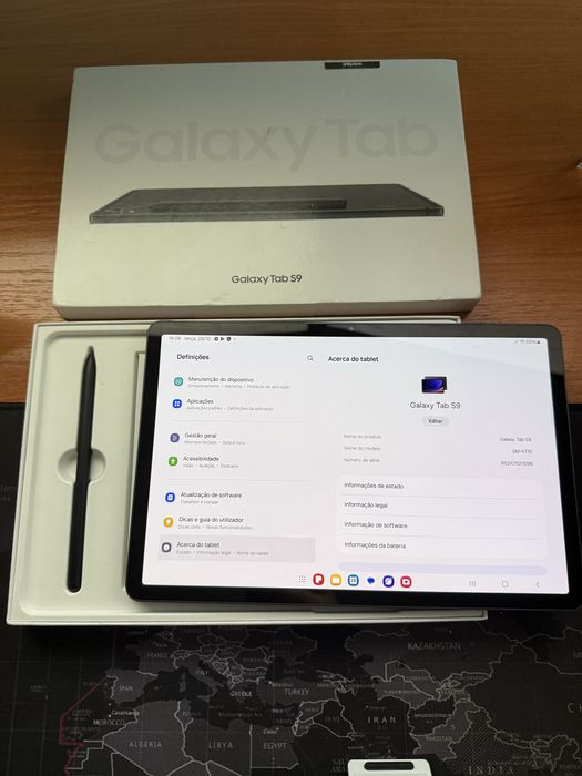 Samsung Galaxy Tab s9 Como Novo - 3 anos garantia