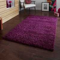 фіолетовий килим шеггі бузковий травка ворсистий ковер шегги shaggy