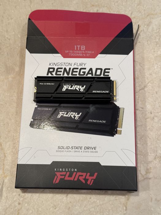 Kingston Fury Renegade 1 TB SSD PS 5/ PS 5 pro