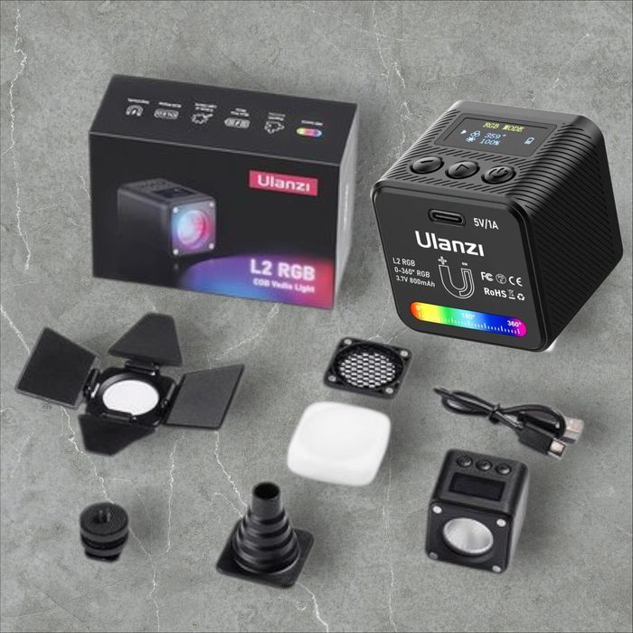 Мобільне освітлення Ulanzi L2 RGB video, photo