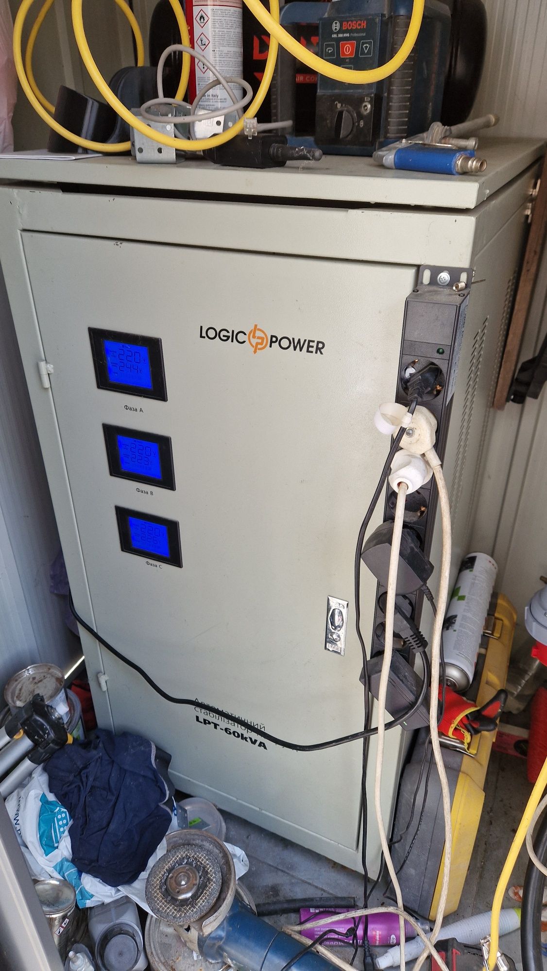 ЗЦ Стабілізатор напруги LPT-60kVA 3 phase (42000Вт) вживаний