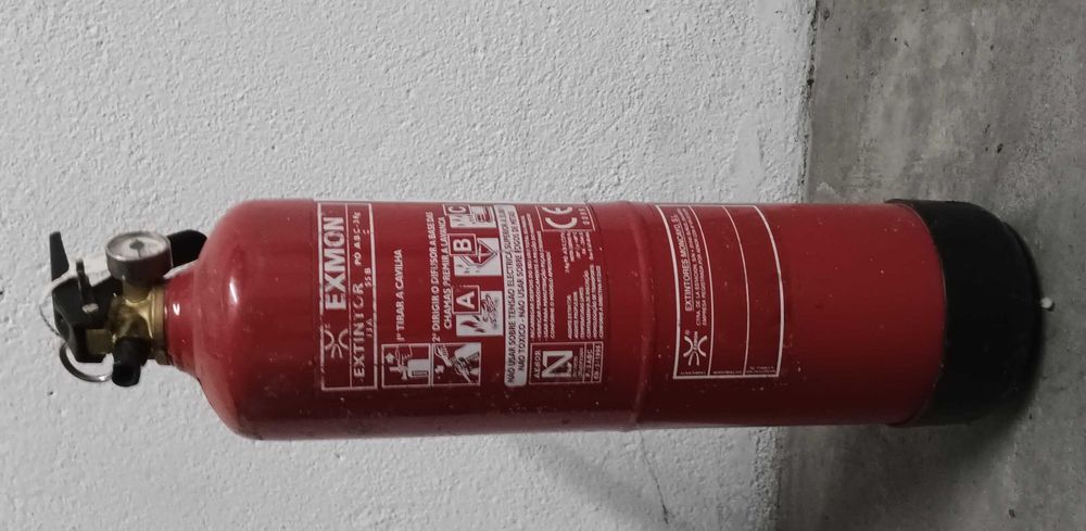 extintor de pó seco