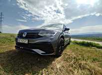 Volkswagen Tiguan Allspace Wersja R-line panorama 4motion biala skóra 20 calowe felgi